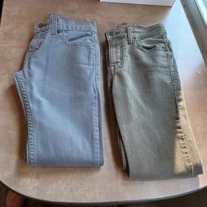 (Cat & Jack) and (Levi) Boys size 8 jeans